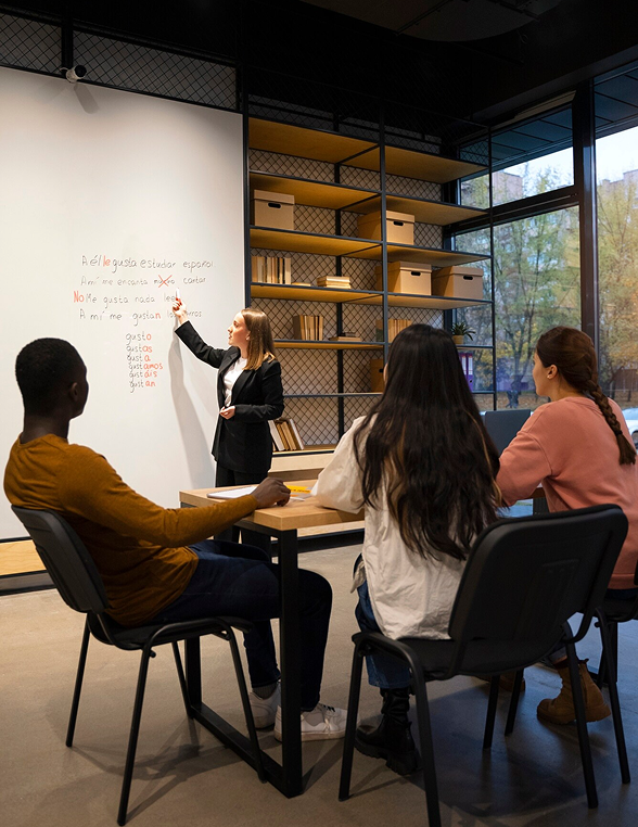 Clase de formación empresarial